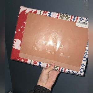 Red and Blue Duvet Cover Set